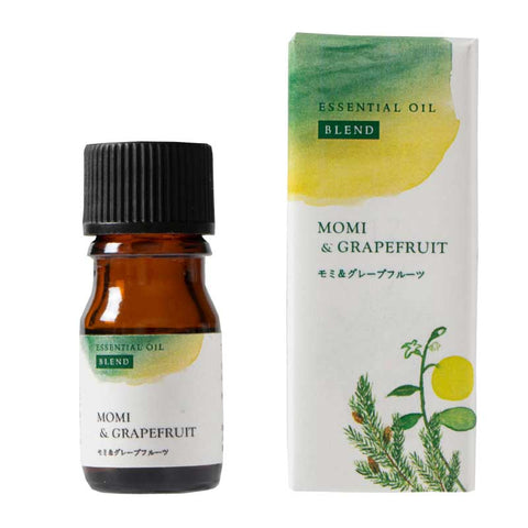 ブレンドエッセンシャルオイル モミ&グレープフルーツ 5mL